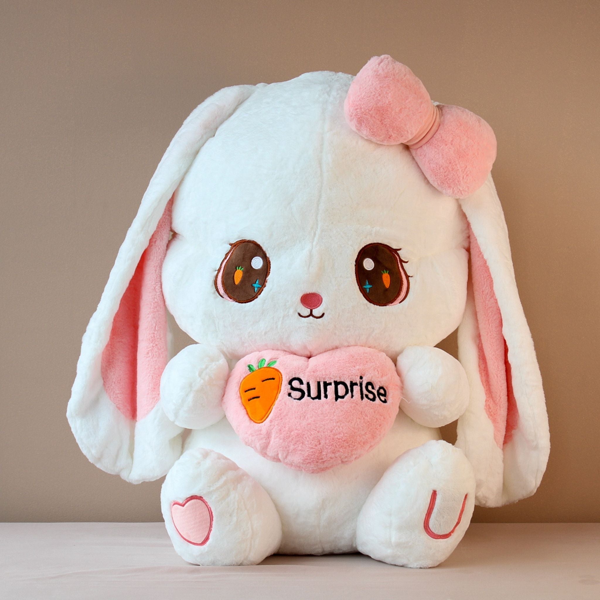 Easter Bunny Plush Stuffed Animal Cute Plush Toy Bunny Kawaii Plushie Sweet  Pea Pink Fluffy Snuggly Cuddly Bunny Rabbit Small, Med, Lg Toy -  Canada