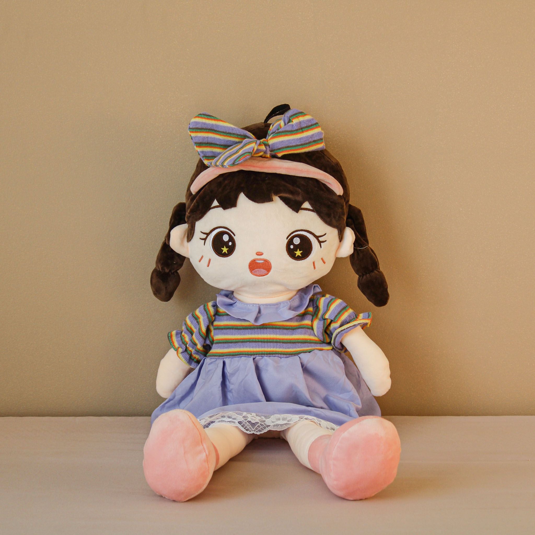 Fluffy Cute Happy Doll Plush Toy – mymapuu