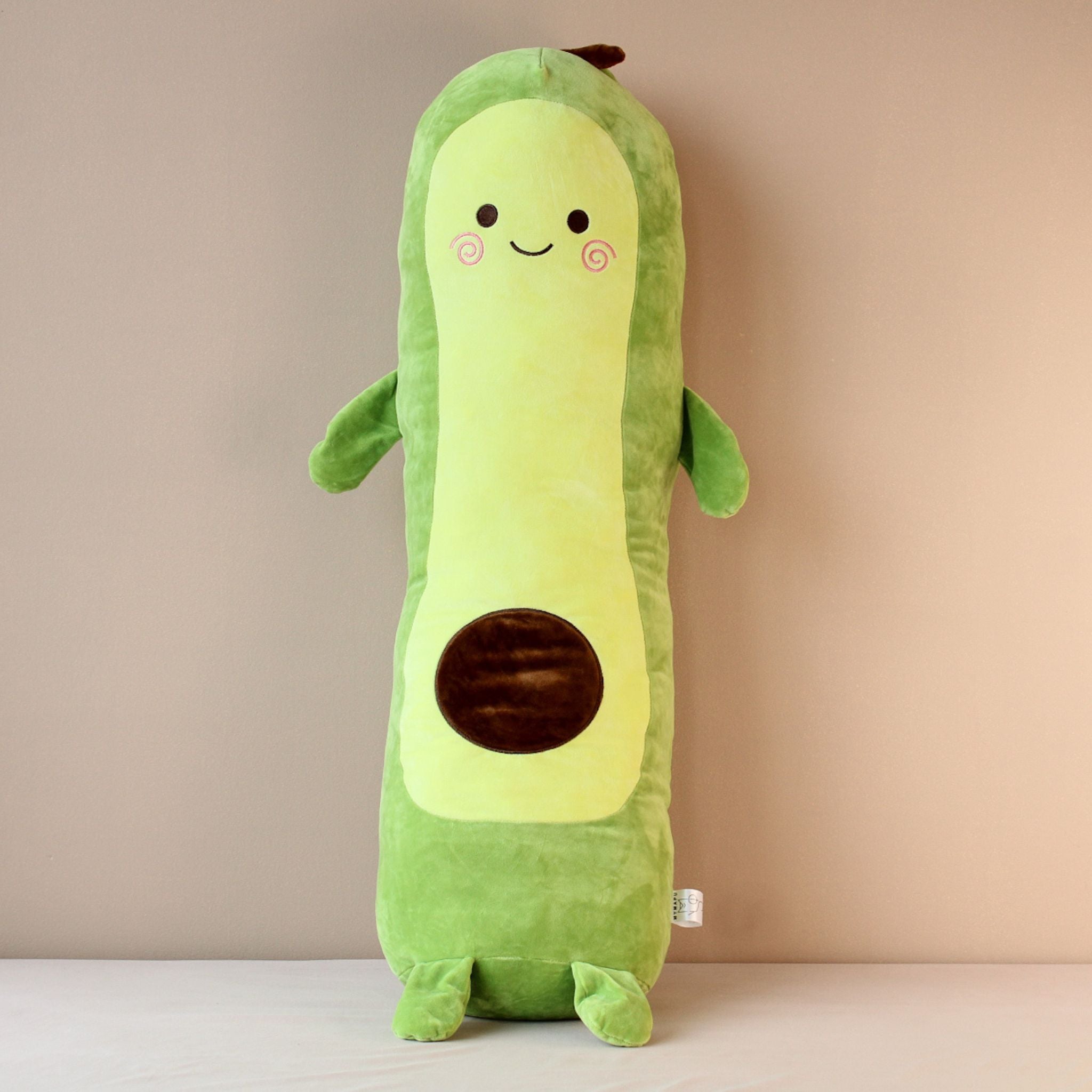 Fluffy Cute Giant Huggable Avocado Plush Toy mymapuu