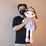 Fluffy Cute Happy Doll Plush Toy - mymapuu